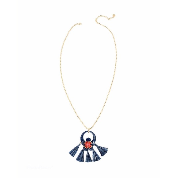 Lilly Pulitzer Maritime Tassel Necklace